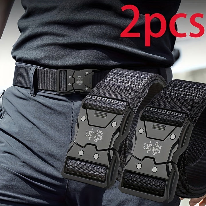 Stevige ademende nylon riem, ideaal voor sportkleding en tactische doeleinden.