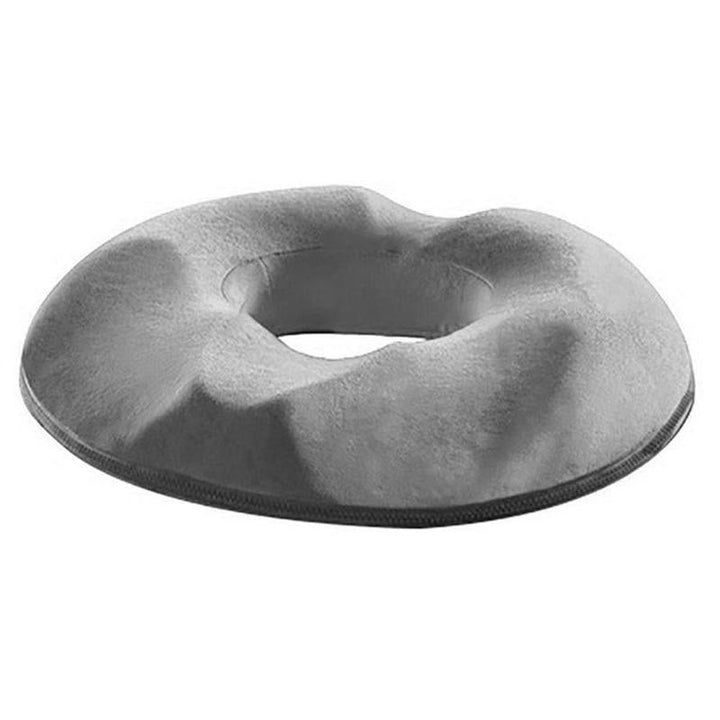 Zitkussen met optimale rugondersteuning en drukverlichting voor aambeien en stuitpijn, unisex design.