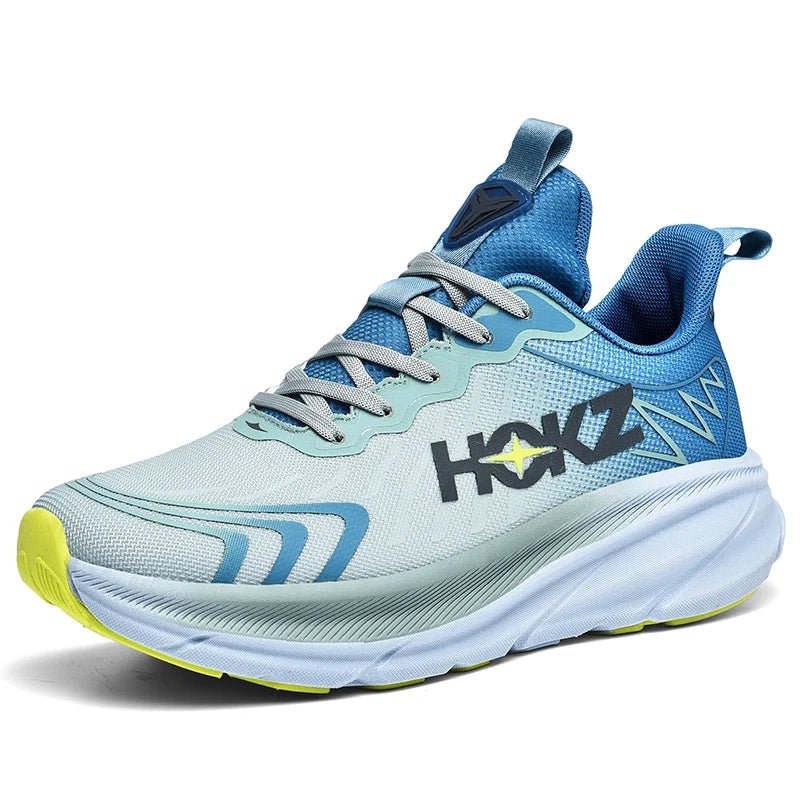 Unisex hardloopschoenen met flexibele zool, ontworpen voor comfort en prestaties.