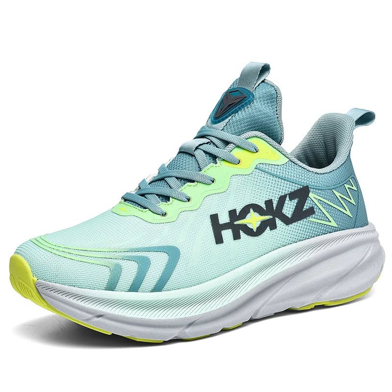 Paar unisex ademende sneakers, perfect voor zowel hardlopen als dagelijks gebruik.