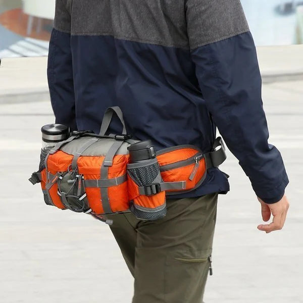 Lichtgewicht waterdichte heuptas, perfect voor hardlopen, fietsen en reizen. Unisex sporttas accessoire.