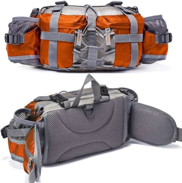 Comfortabele waterdichte heuptas voor wandelaars en fietsers, houdt je essentials droog tijdens elke tocht.