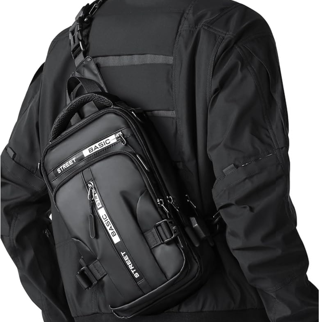 Stijlvolle UrbanLite compacte crossbodytas, modern design, lichtgewicht en praktisch voor stedentrips.