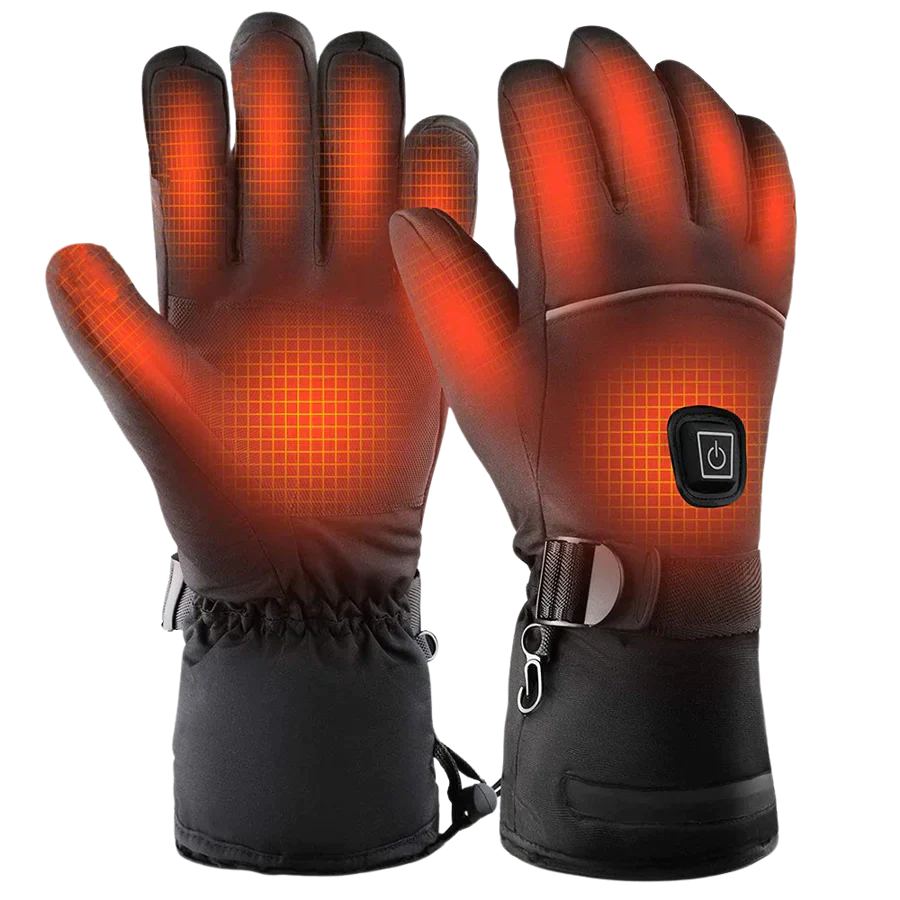 Elektrische thermo handschoenen voor skiën en buitensport. Deze unisex verwarmde handschoenen houden je handen warm.