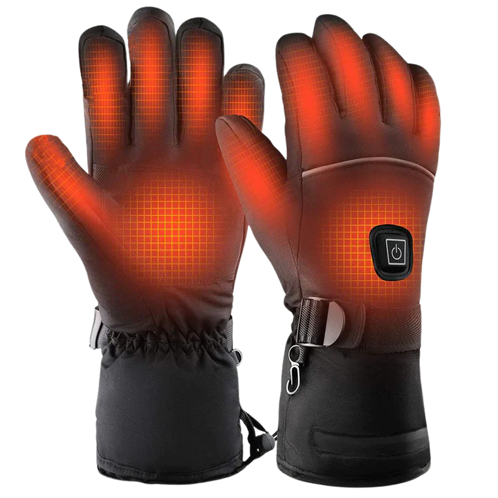 Elektrische thermo handschoenen voor skiën en buitensport. Deze unisex verwarmde handschoenen houden je handen warm.