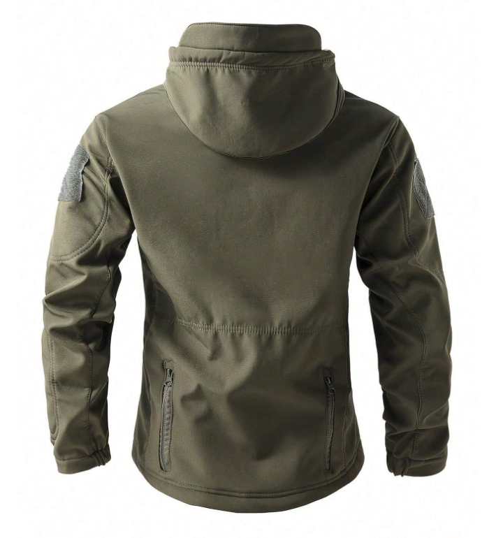 Waterdichte en winddichte unisex sportkleding met fleece voering, perfect voor koude weersomstandigheden.