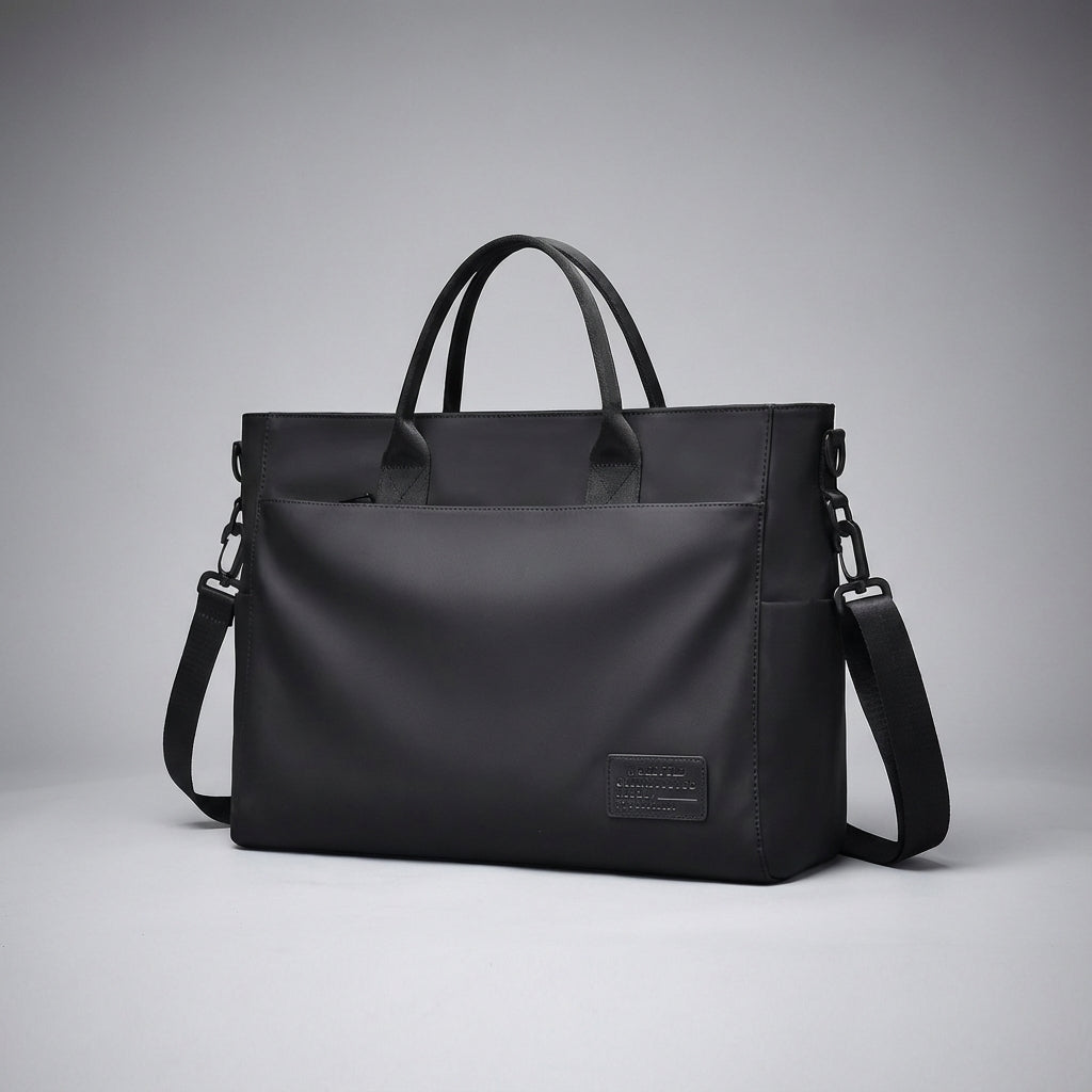 DryCarrier unisex crossbody laptop tas met handige organizer, ideaal voor tablet en zakelijk gebruik.