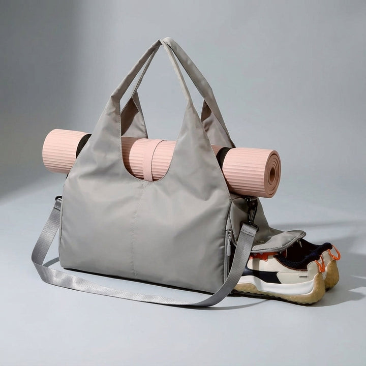 Veelzijdige unisex waterafstotende sporttas, perfect voor yoga, gym, reizen en dagelijks gebruik.