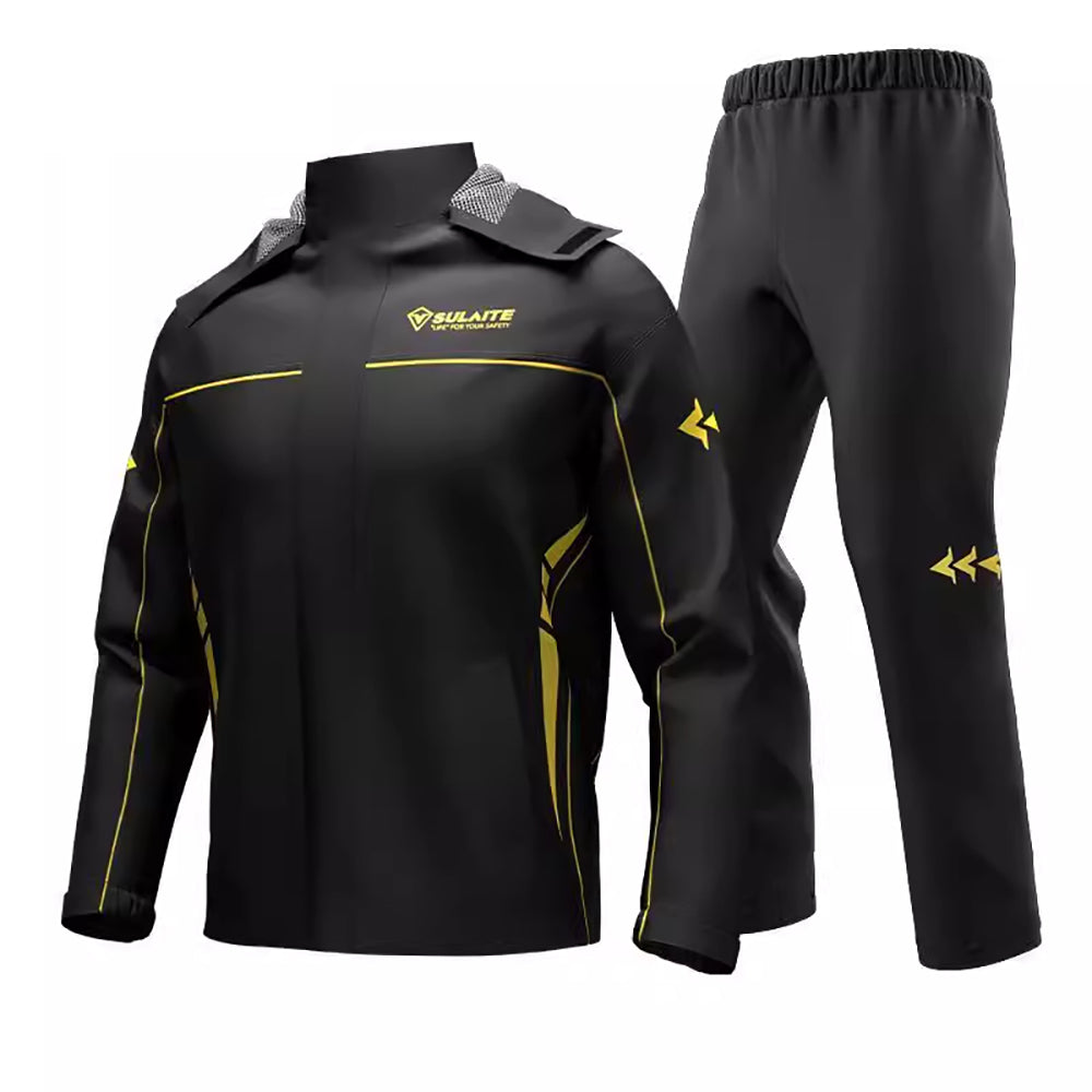 Waterdicht unisex regenpak voor hiken of trailrunning, winddicht en zeer comfortabel.