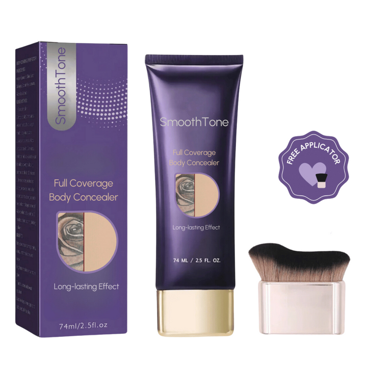 Unisex waterdichte concealer voor vlekkeloze, langdurige dekking. Perfect voor gezicht en lichaam, alle huidtypen.