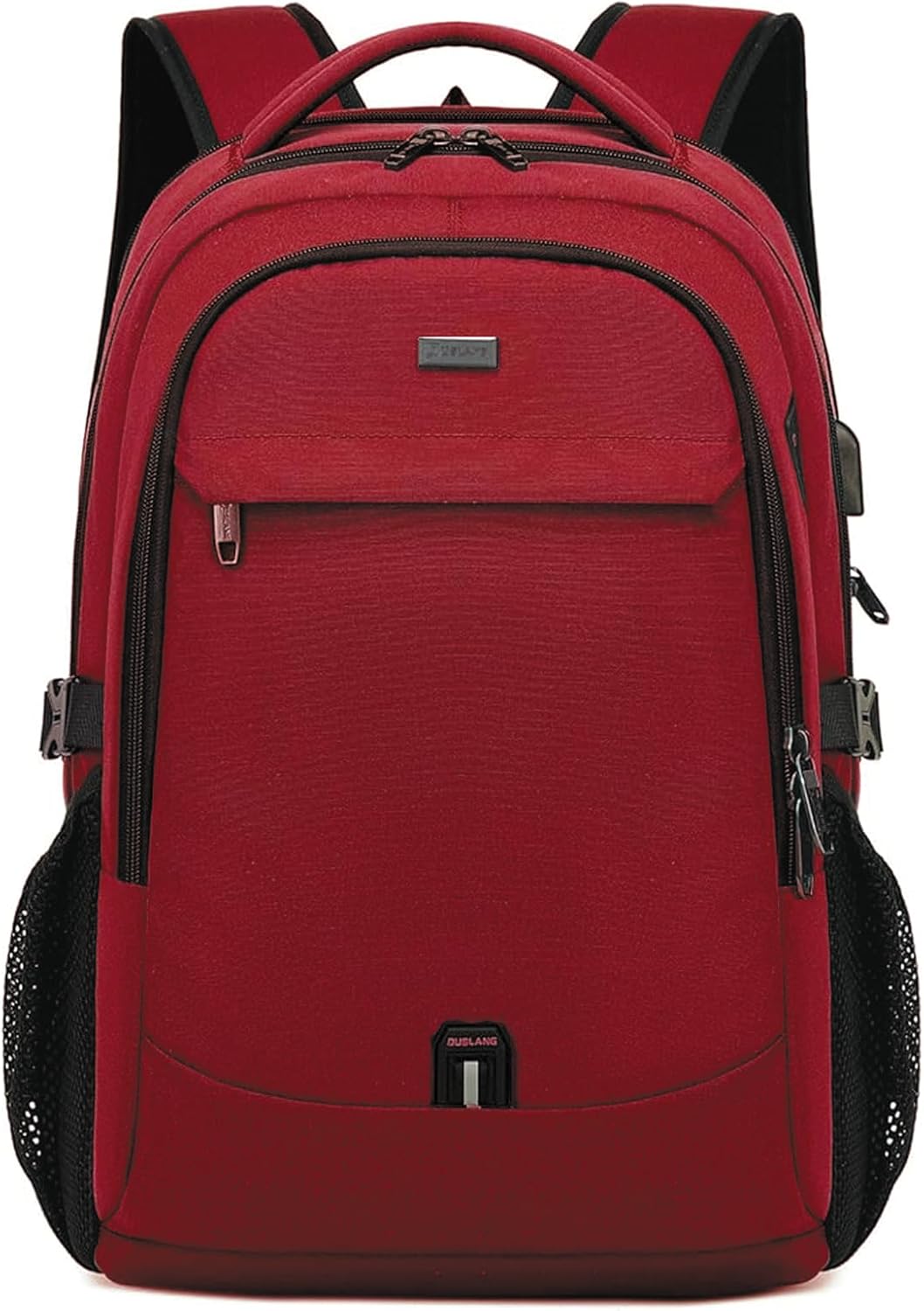 Praktische waterdichte werkrugzak met organisatie, laptopvak en externe USB.