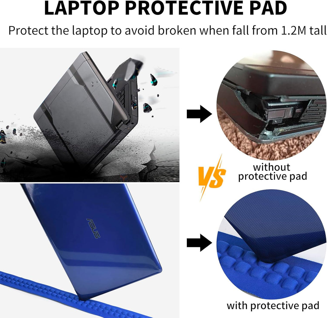 Professionele werkrugzak voor zakenreizen, waterdicht, met laptopvak en USB-poort.
