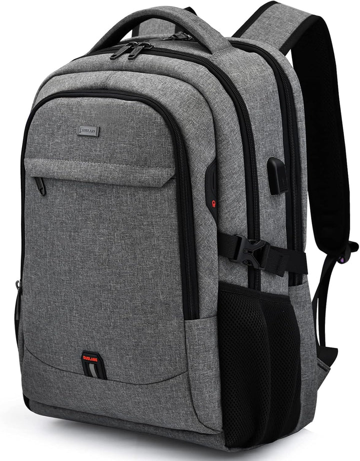 Trendy unisex waterdichte rugzak voor studenten en professionals, met USB-poort.