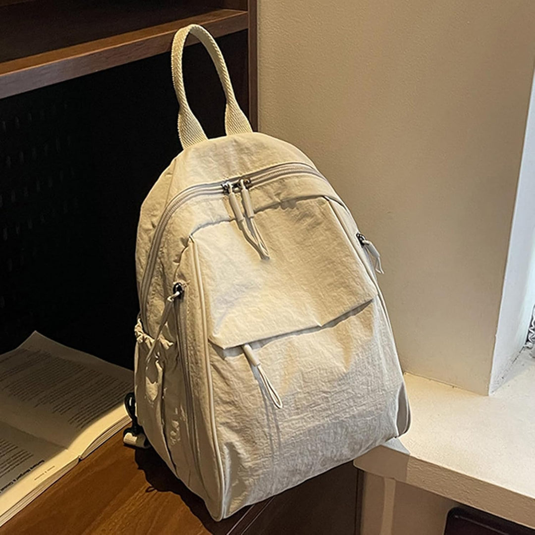 Veelzijdige waterdichte casual rugzak, ideaal voor reizen en schoolboeken, lichtgewicht.