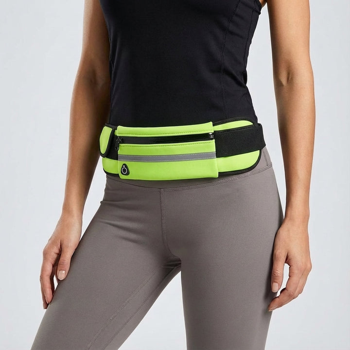 Ergonomische sport heuptas die comfortabel zit tijdens intensieve workouts en outdoor activiteiten.