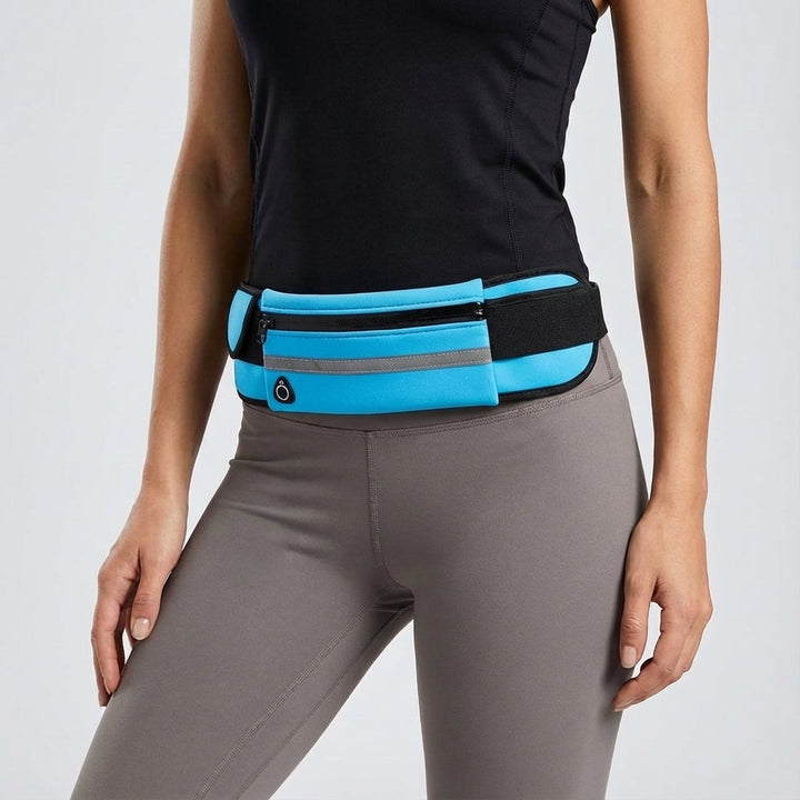 De veelzijdige RunBelt waterdichte heuptas; perfect voor hardlopen, reizen en alle outdoor avonturen.