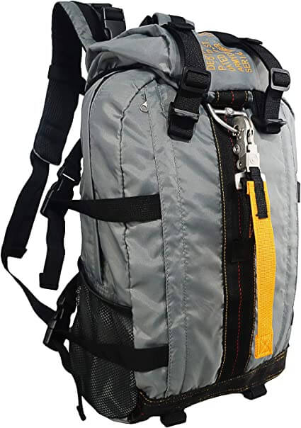 Veelzijdige unisex rugzak voor avontuurlijke reizen en outdoor expedities. Waterdicht en klaar voor elke uitdaging.