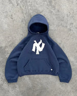 Hoodie Navy Blauw