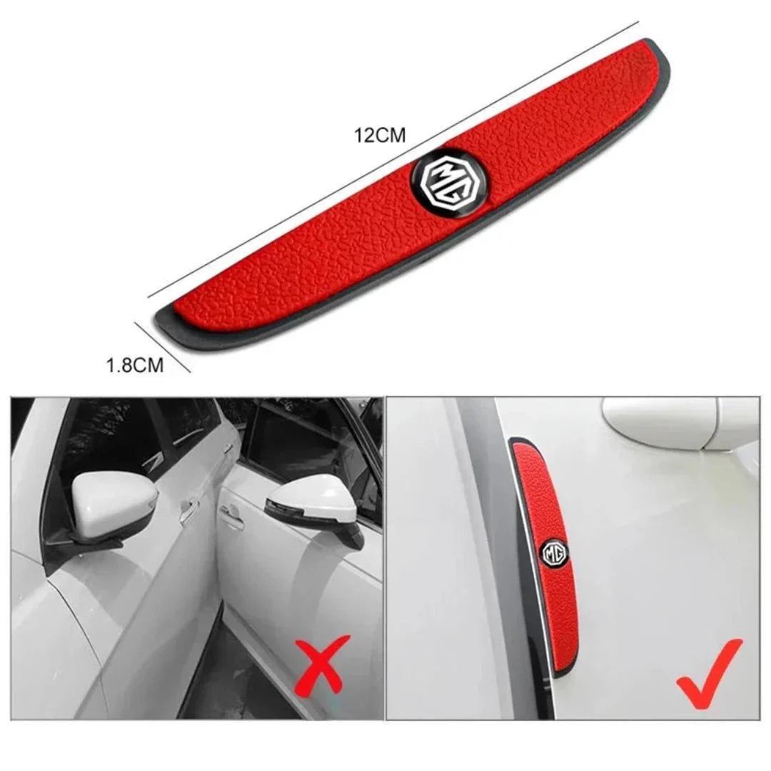 Eenvoudig te monteren universele antikrasstrips voor auto styling en deurbescherming, set van 4.