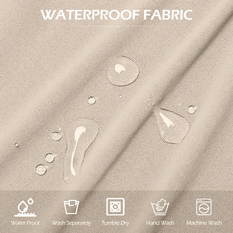 Barstoelhoes met universele stretch, waterdicht en van polyester katoen, voor optimale bescherming.