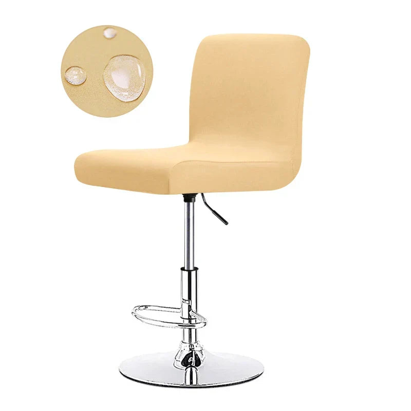 Polyester katoen waterdichte barstoelhoes, universeel en elegant, voor thuis of hotel.