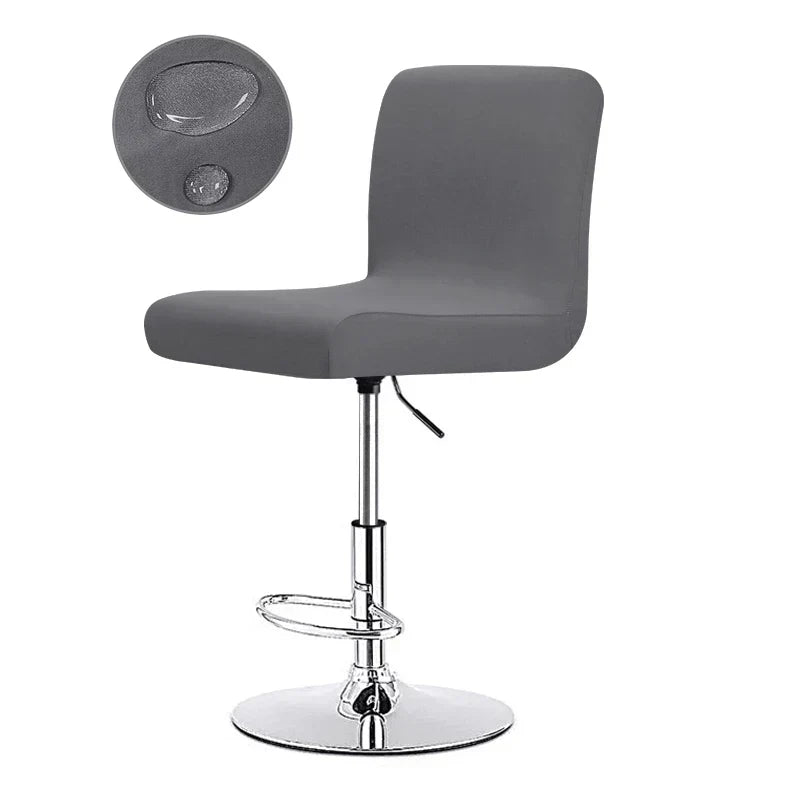Elegante universele stoelhoes, waterdicht polyester voor barstoelen, perfecte interieurdecoratie.
