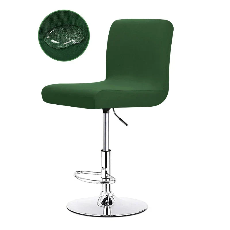 Stretch hoes voor barstoelen, universele pasvorm, waterdicht en makkelijk schoon te maken.