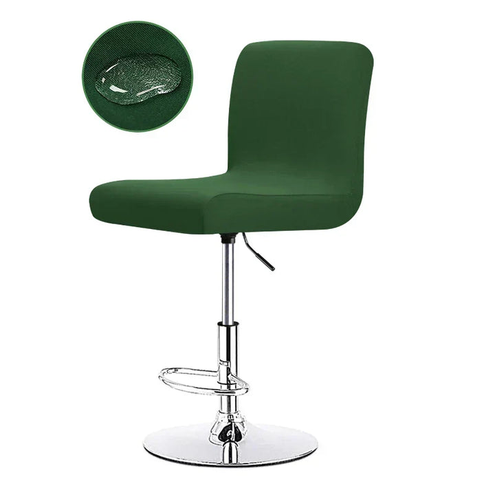 Stretch hoes voor barstoelen, universele pasvorm, waterdicht en makkelijk schoon te maken.