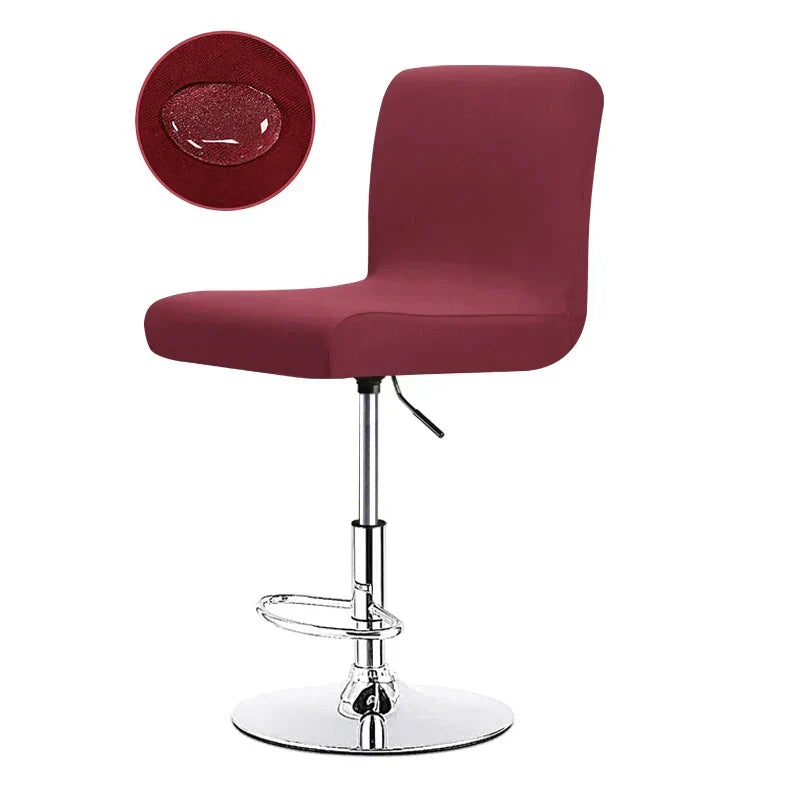 Polyester katoen stretchhoes, waterdicht voor barstoelen, universele bescherming en decoratie.