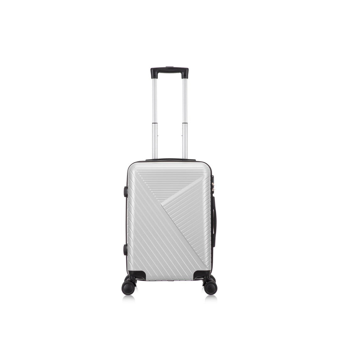 Valencia handbagagekoffer, harde koffer met TSA slot en 360° wielen, ideaal voor vliegreizen.