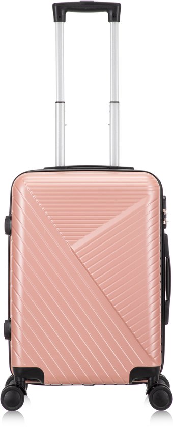 Compacte harde koffer Valencia met TSA slot, ideaal als handbagage voor elke reis.