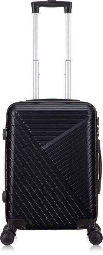 Stevige handbagagekoffer Valencia, geschikt voor vliegreizen en weekendjes weg, met veilig TSA slot.