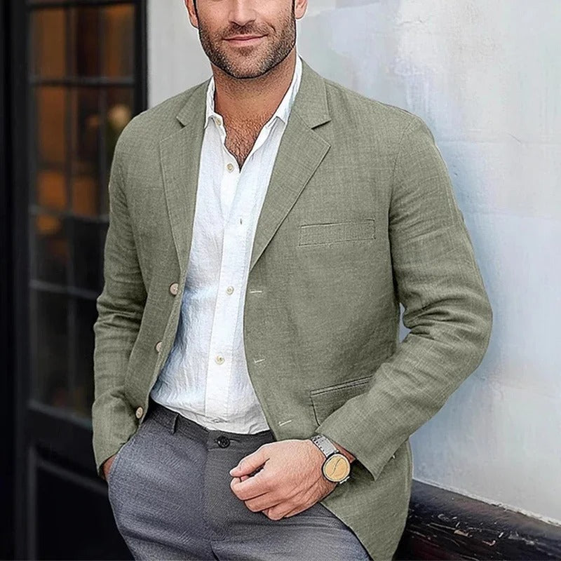 Stijlvolle Blazer Voor Heren - Zomer Casual Chic