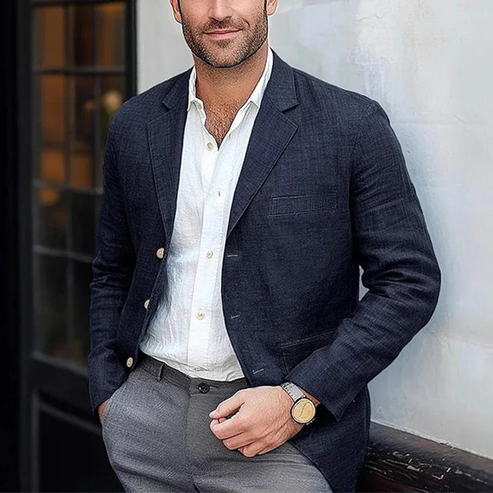 Stijlvolle Blazer Voor Heren - Zomer Casual Chic