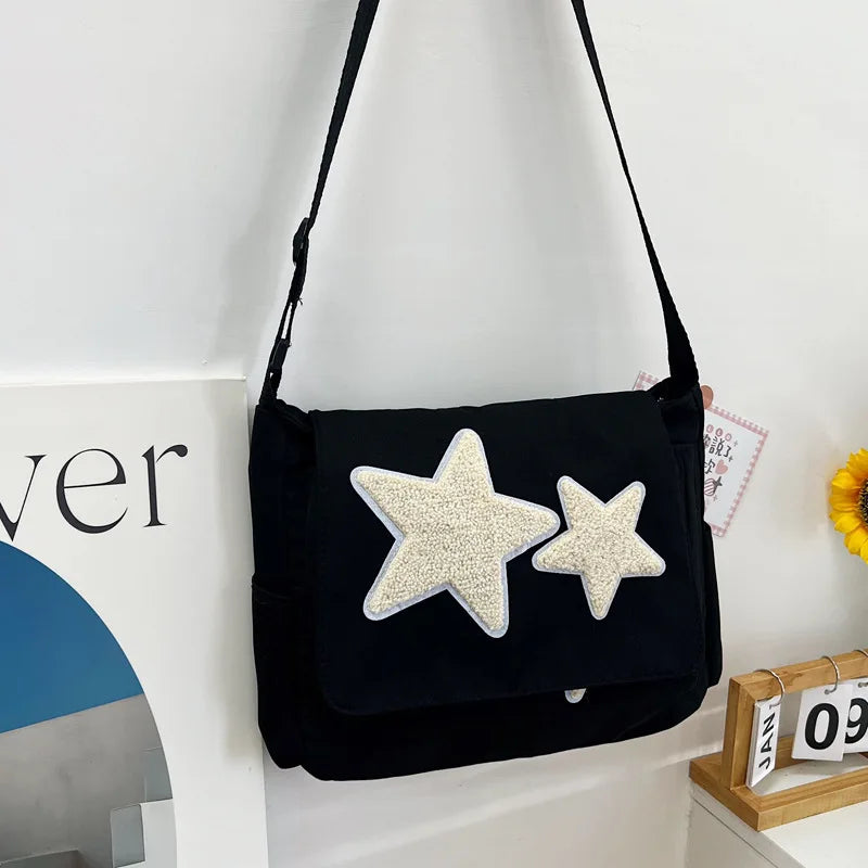 Dames Sterprint Messenger Tas - Speels & Praktisch