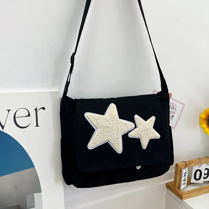 Dames Sterprint Messenger Tas - Speels & Praktisch