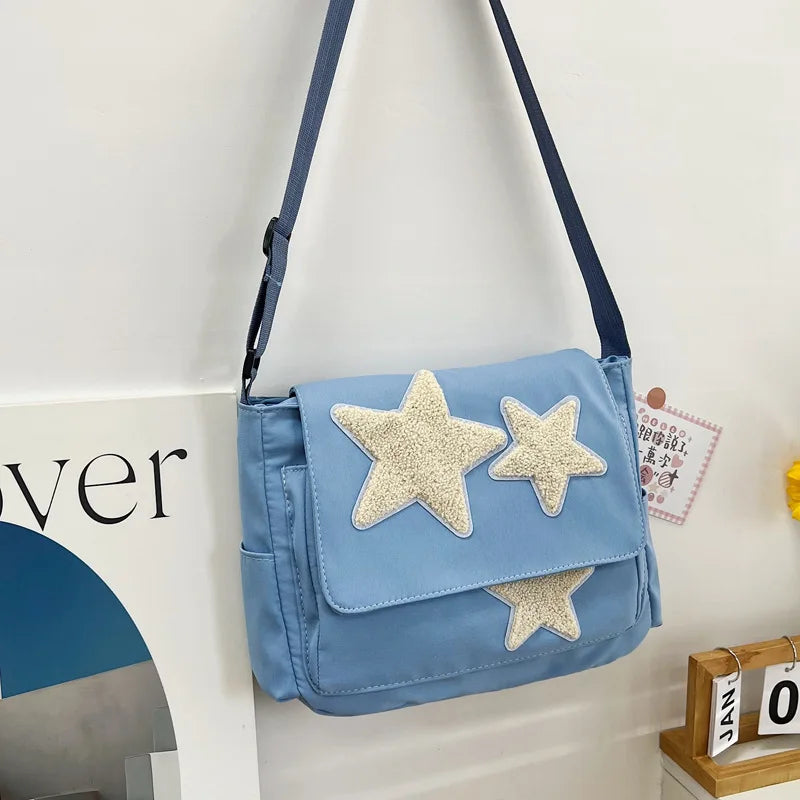 Dames Sterprint Messenger Tas - Speels & Praktisch