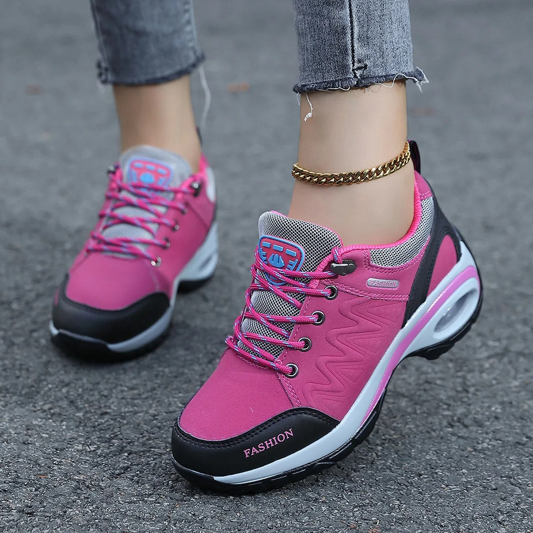 Comfortabele en Waterdichte Dames Wandelschoenen - Nordelle