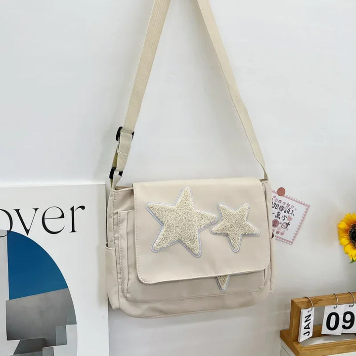 Dames Sterprint Messenger Tas - Speels & Praktisch