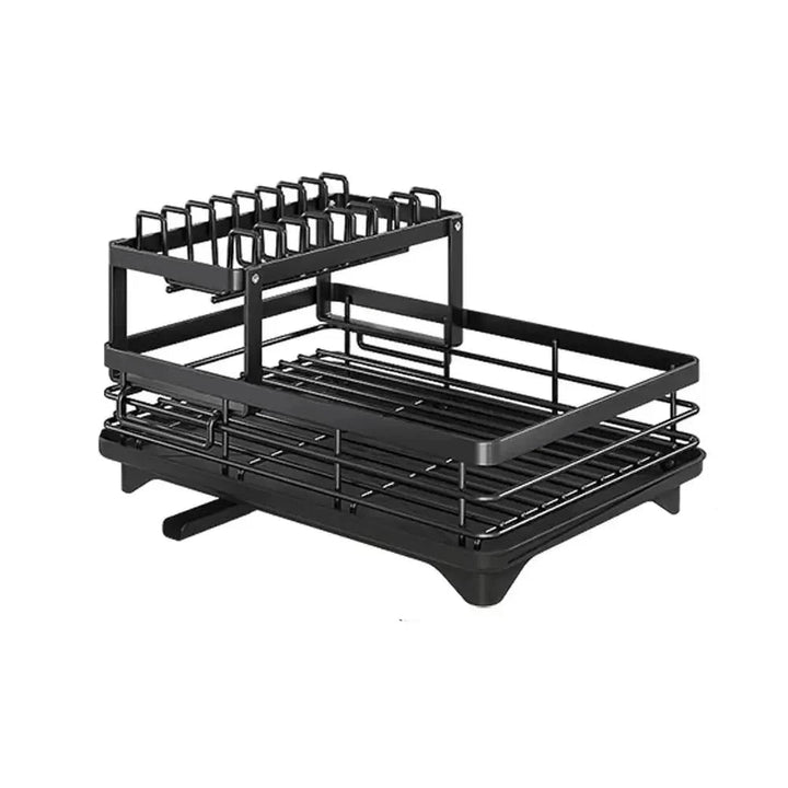 Stijlvol RVS afdruiprek, compact design en modern, voor uw keuken