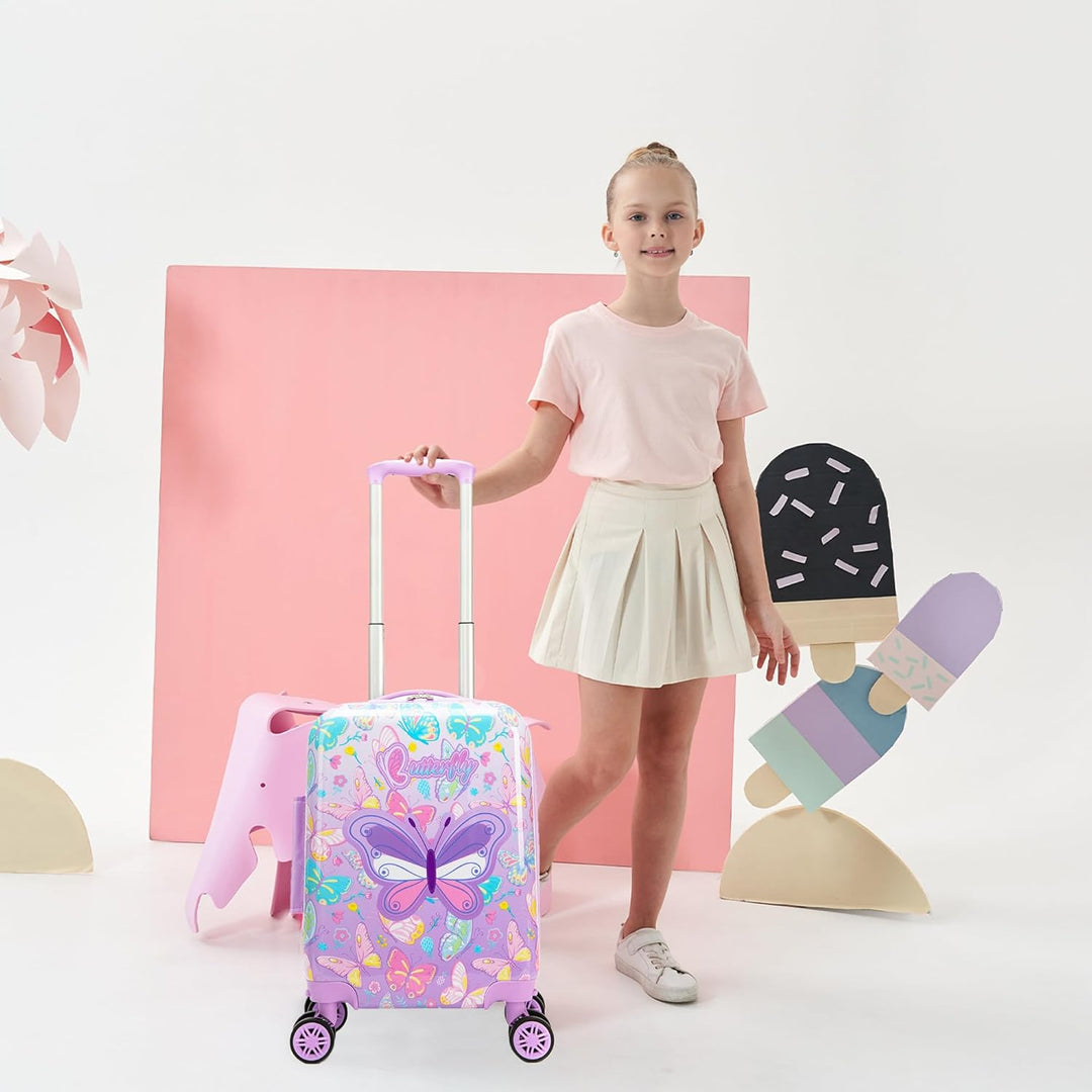 Rugzak voor kinderen, passend bij de 5-delige kinderbagageset. Ruim genoeg voor schoolreisjes.