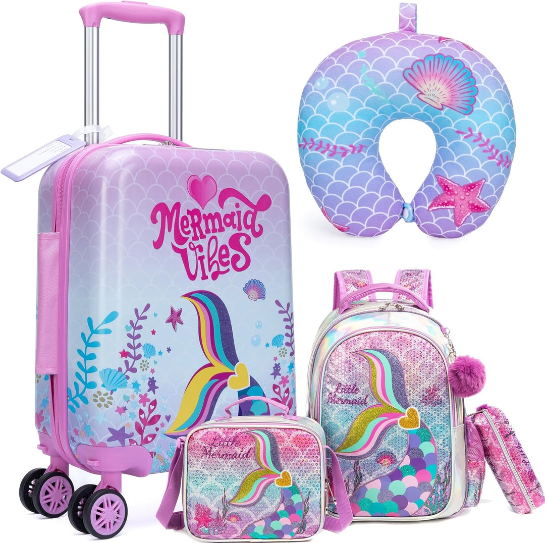 Matching kinder rugzak van de 5-delige bagageset. Handig voor schoolreisje, gym of kleine reizen.