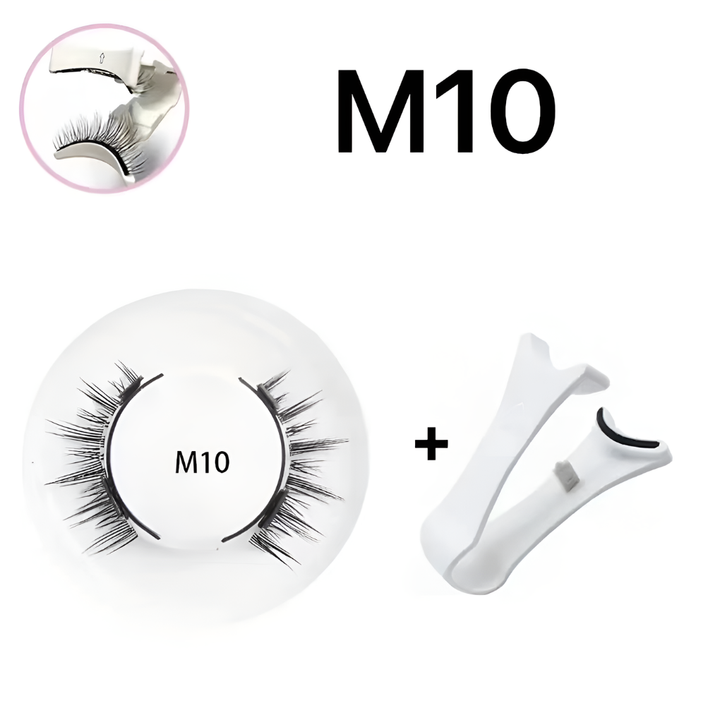 Productfoto van magnetische wimperset: compact en ideaal voor onderweg, inclusief pincet.