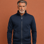 Donkerblauw