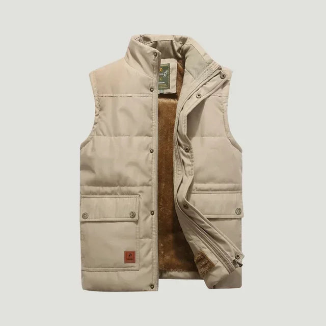 Moderne heren bodywarmer voor optimaal comfort en stijl. Ideaal vest voor de lente en herfst.
