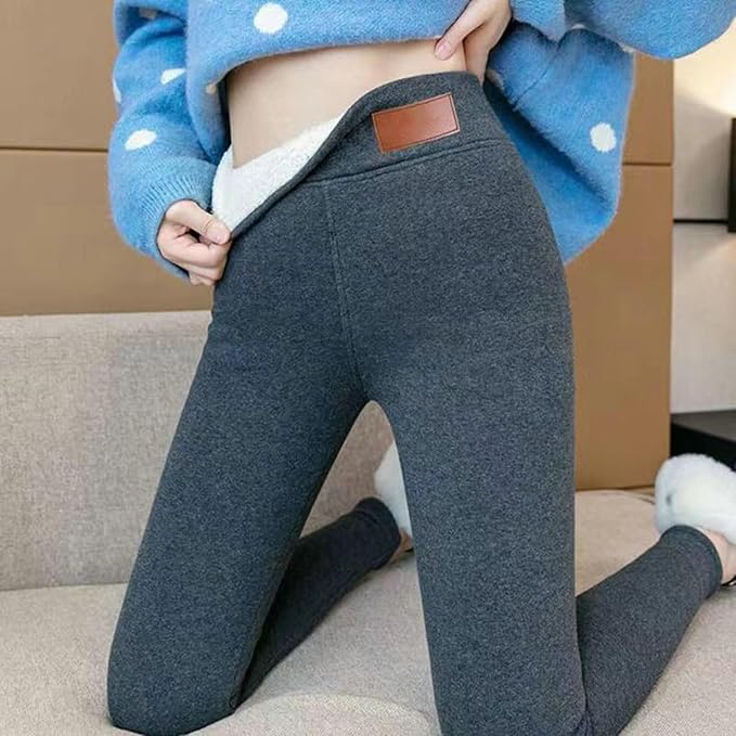 Optimale winterkleding: warme dames thermolegging met hoge taille, speciaal voor koude dagen.