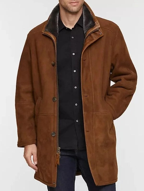 Stijlvolle casual heren winterjas, waterafstotend en warm. Perfect voor dagelijks gebruik in de herfst/winter.