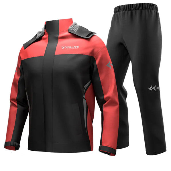 Uniseks Stormex regenpak, comfortabel en 100% waterdicht, voor alle outdoor activiteiten.
