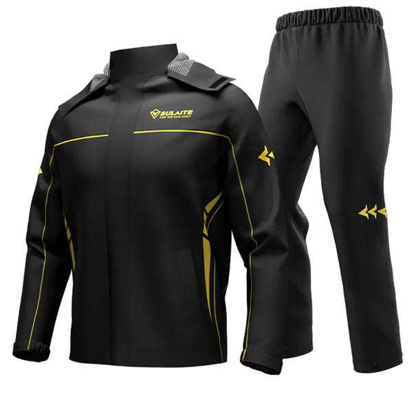Het Stormex regenpak: waterdichte kleding voor mannen en vrouwen, perfect voor elke storm.