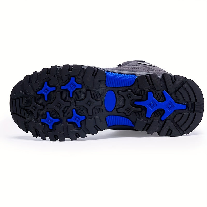 "Waterdichte heren hiking schoenen, robuust ontwerp, antislipzool voor grip, geschikt voor avontuur in alle weersomstandighed